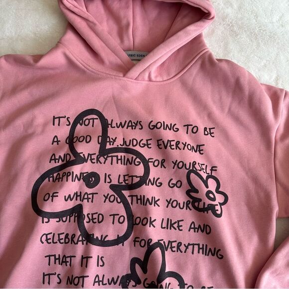 Aelfric Eden Pink Hoodie Women’s Size Small - Picture 3 of 10